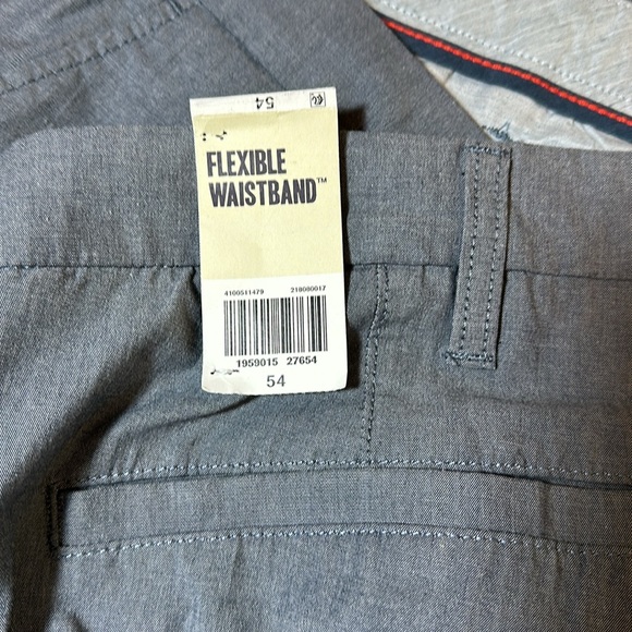 Dockers Ultimate Big Man Straight Fit Supreme Flex Grey Shorts 54" waist NWT - Picture 8 of 9
